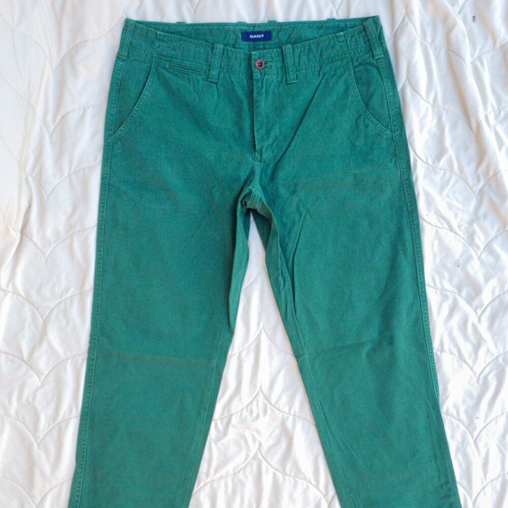 Gant Soho Low Waist, Narrow Fit forest green 32 waist, 34 inseam